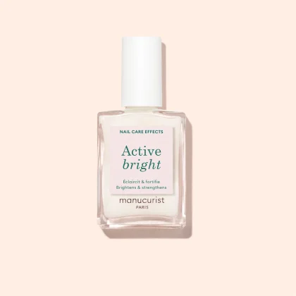Лікувальний лак для нігтів Manucurist Active Bright для природного надання нігтям яскравості та міцності